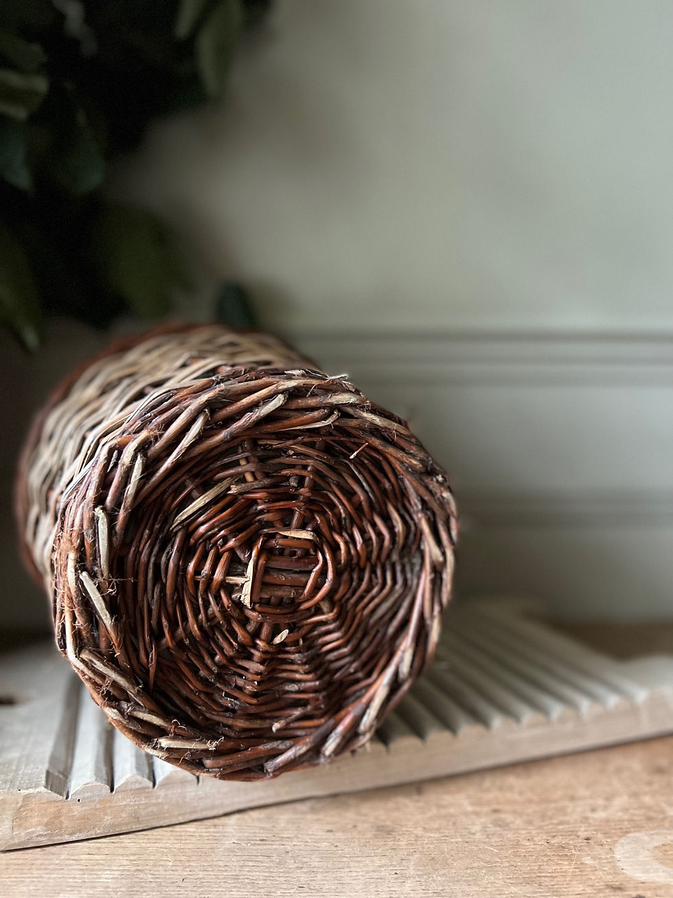 Thumbnail: Vintage Wicker Demijohn 