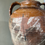 Thumbnail: Large Antique Half Glazed Vase