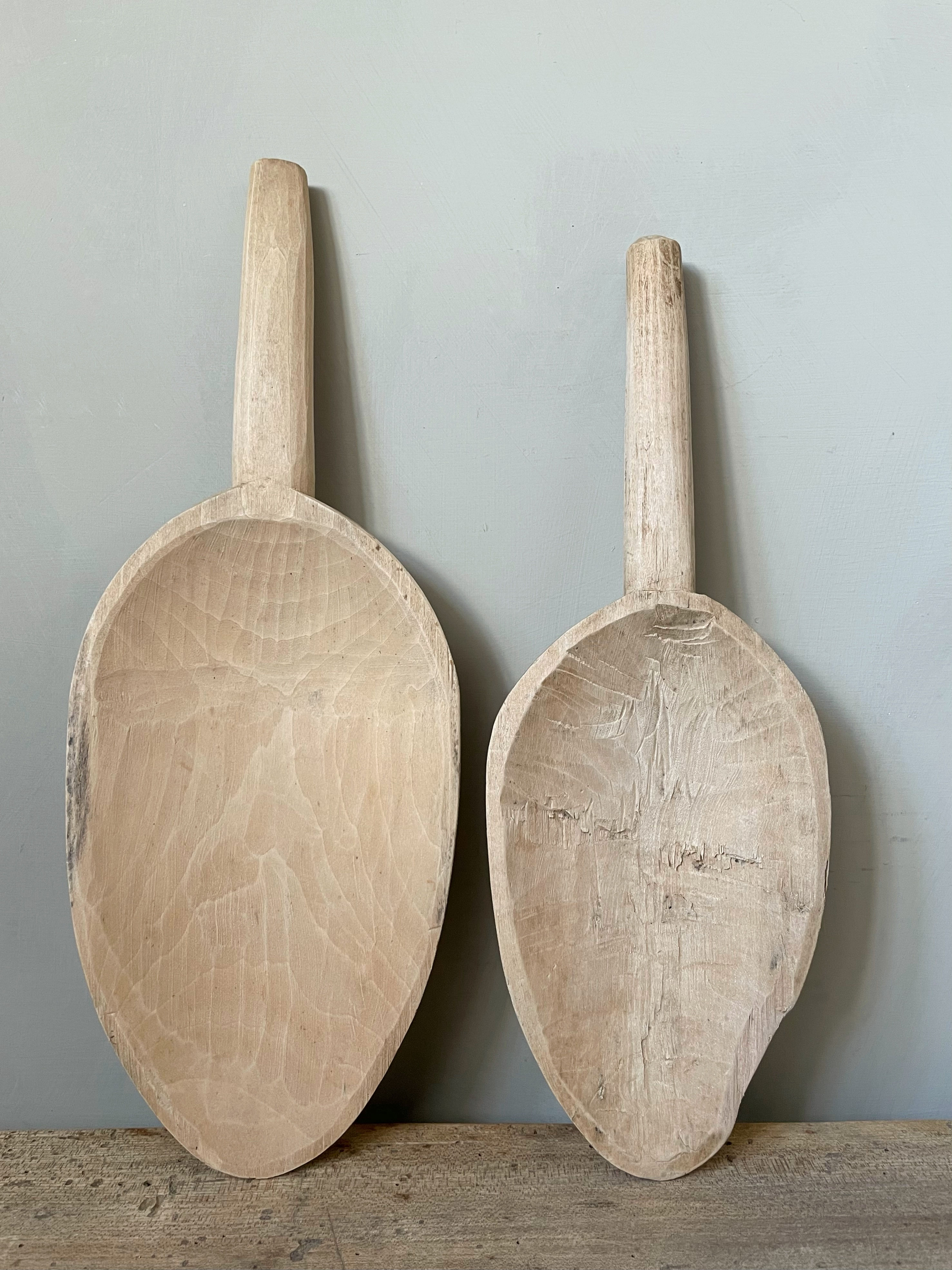 Vintage Wooden Scoops