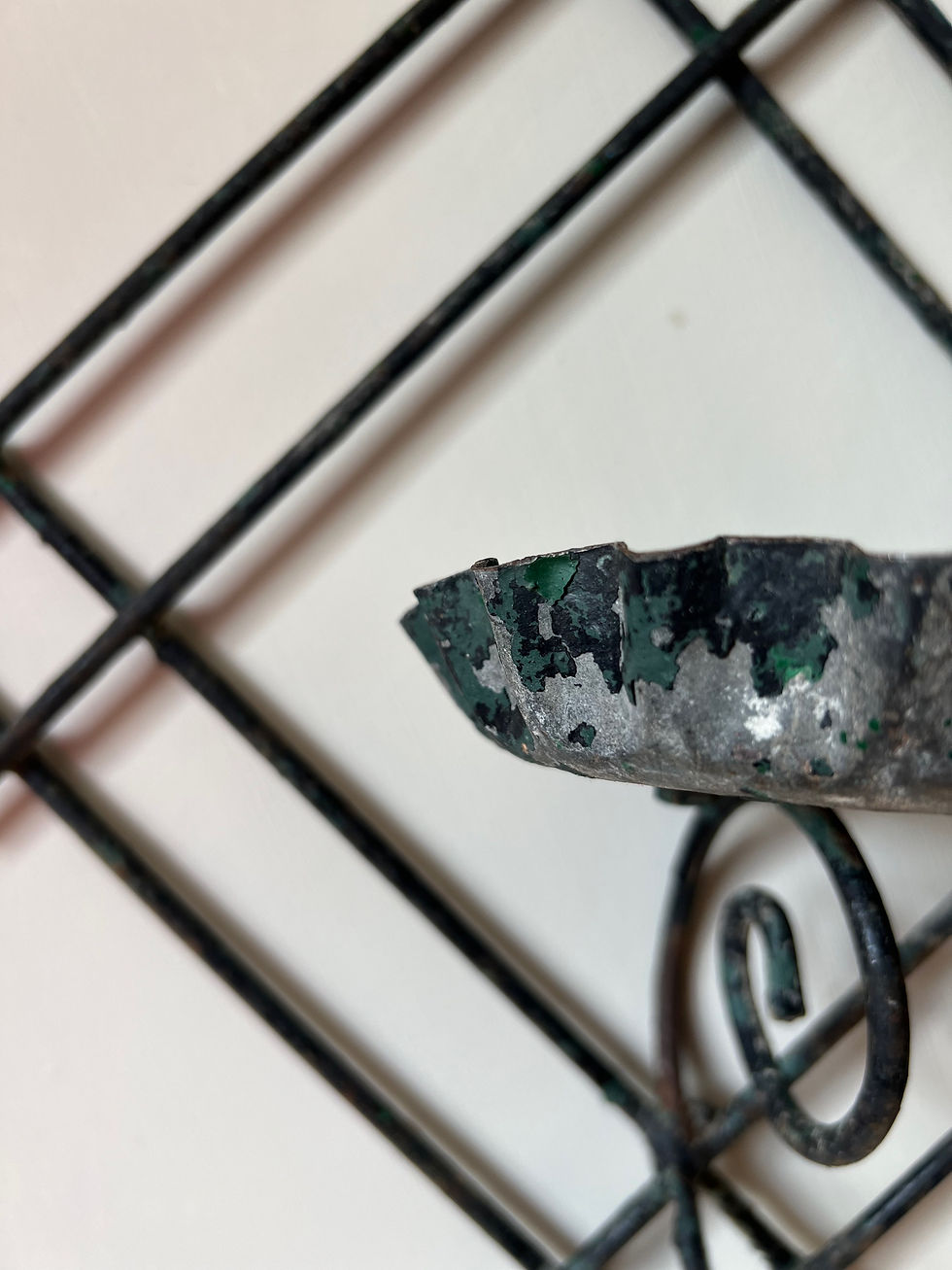 Thumbnail: Pair of French Metal Plant Shelves