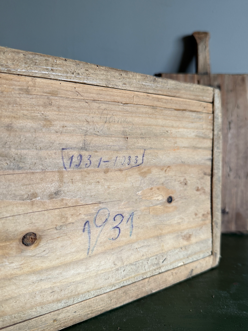 Thumbnail: Vintage Wooden Box