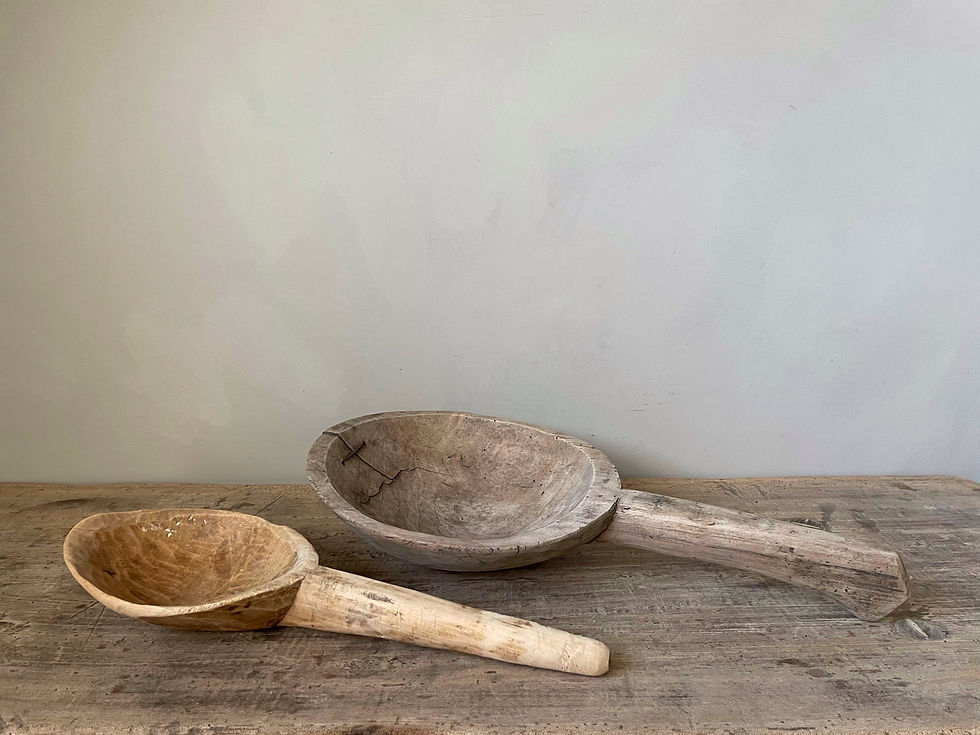 Thumbnail: Vintage Wooden Scoop
