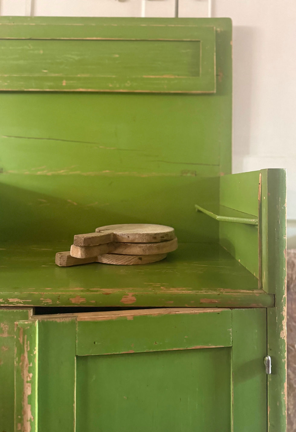Thumbnail: Vintage Painted Pine Cupboard/Work Station