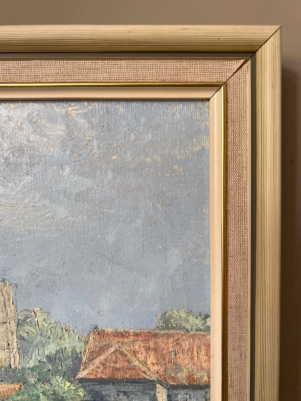 Thumbnail: Framed Oil on Board