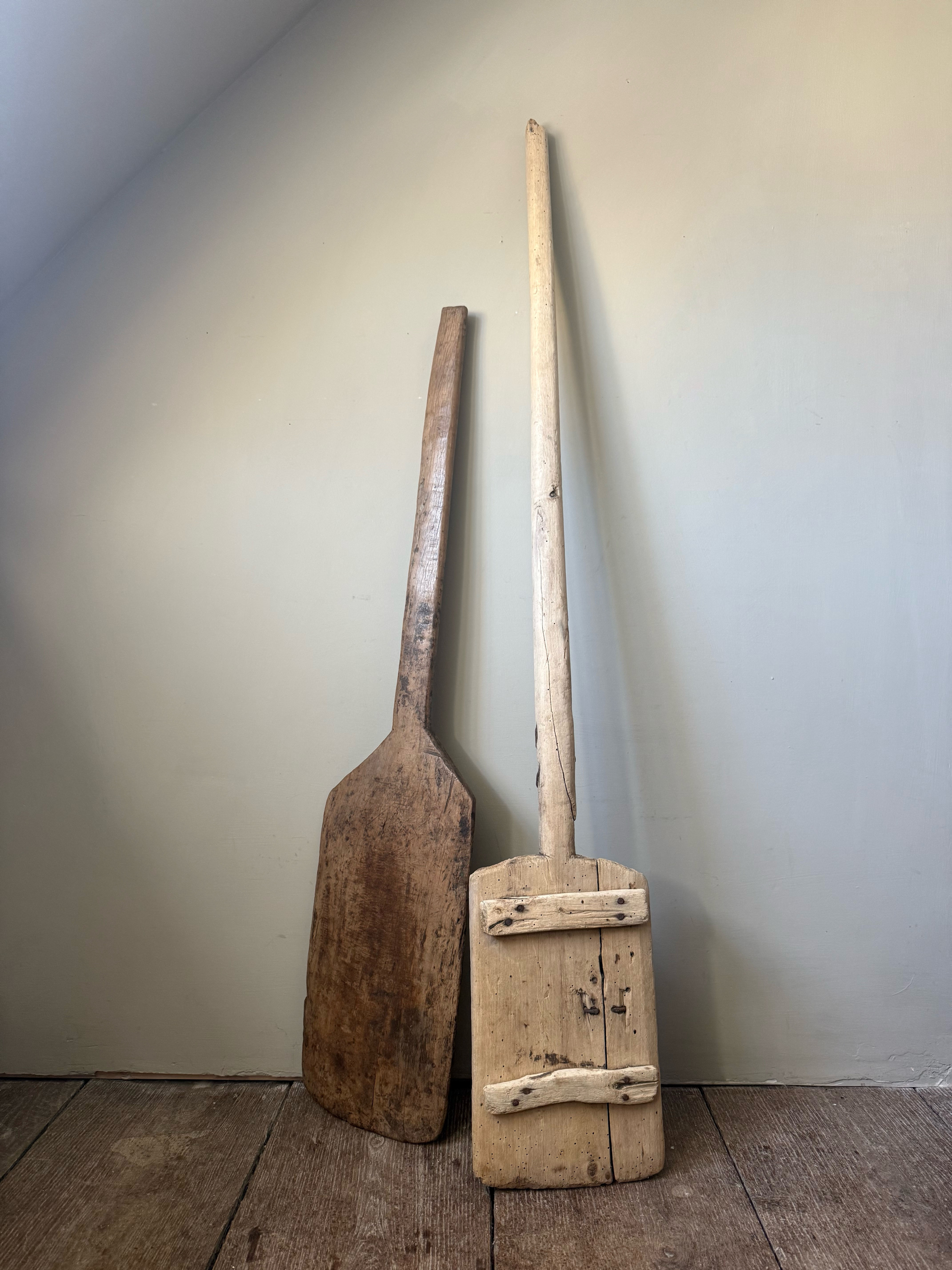 Vintage Long Handle Paddles