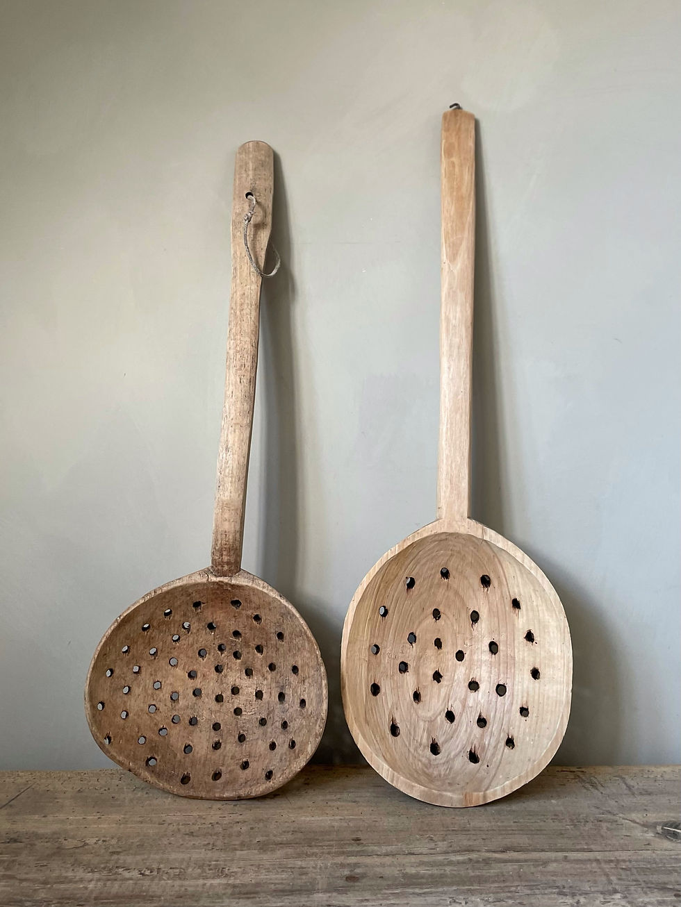 Vintage Colander Spoon