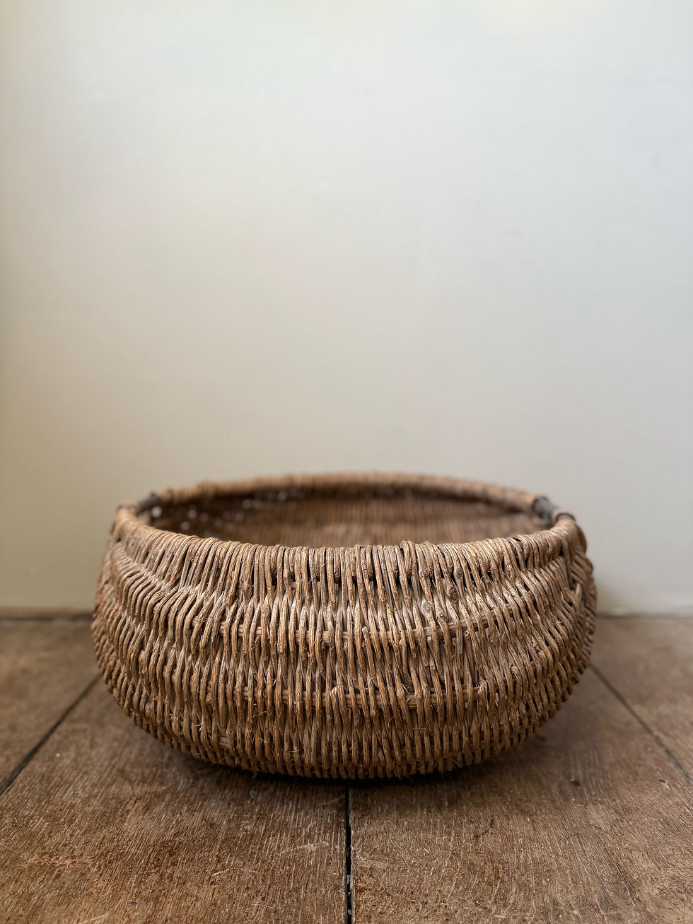 Antique Woven Fruit Basket 2