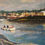 Thumbnail: Framed Oil on Board of Concarneau Harbour