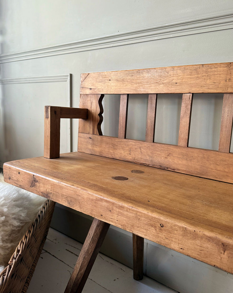 Thumbnail: Primitive Stick Leg Bench 3