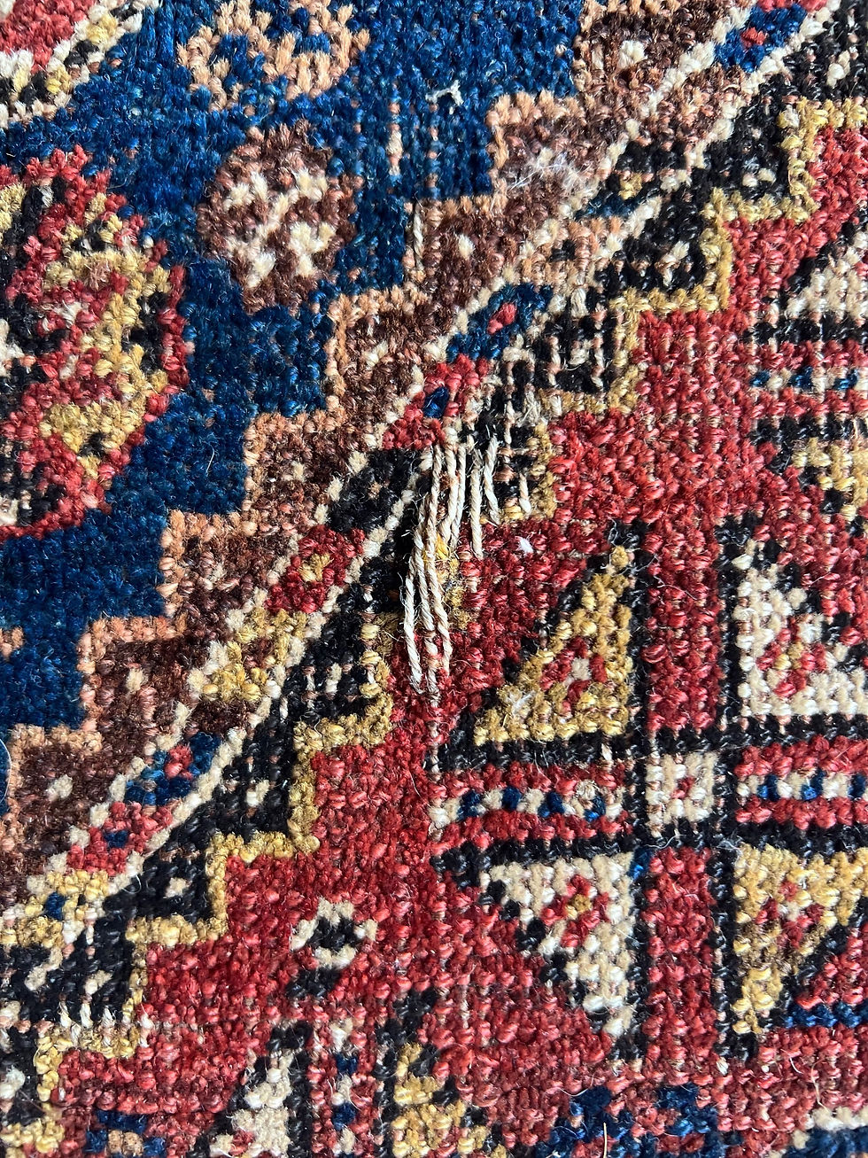 Thumbnail: Vintage Handwoven Rug