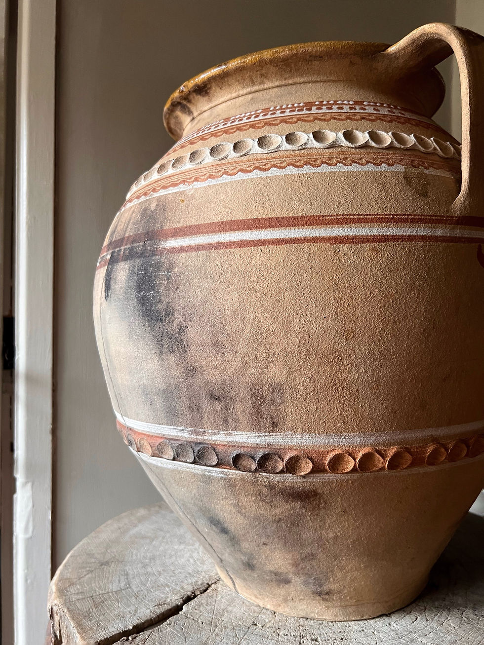 Thumbnail: Huge Antique Romanian Cooking Pot