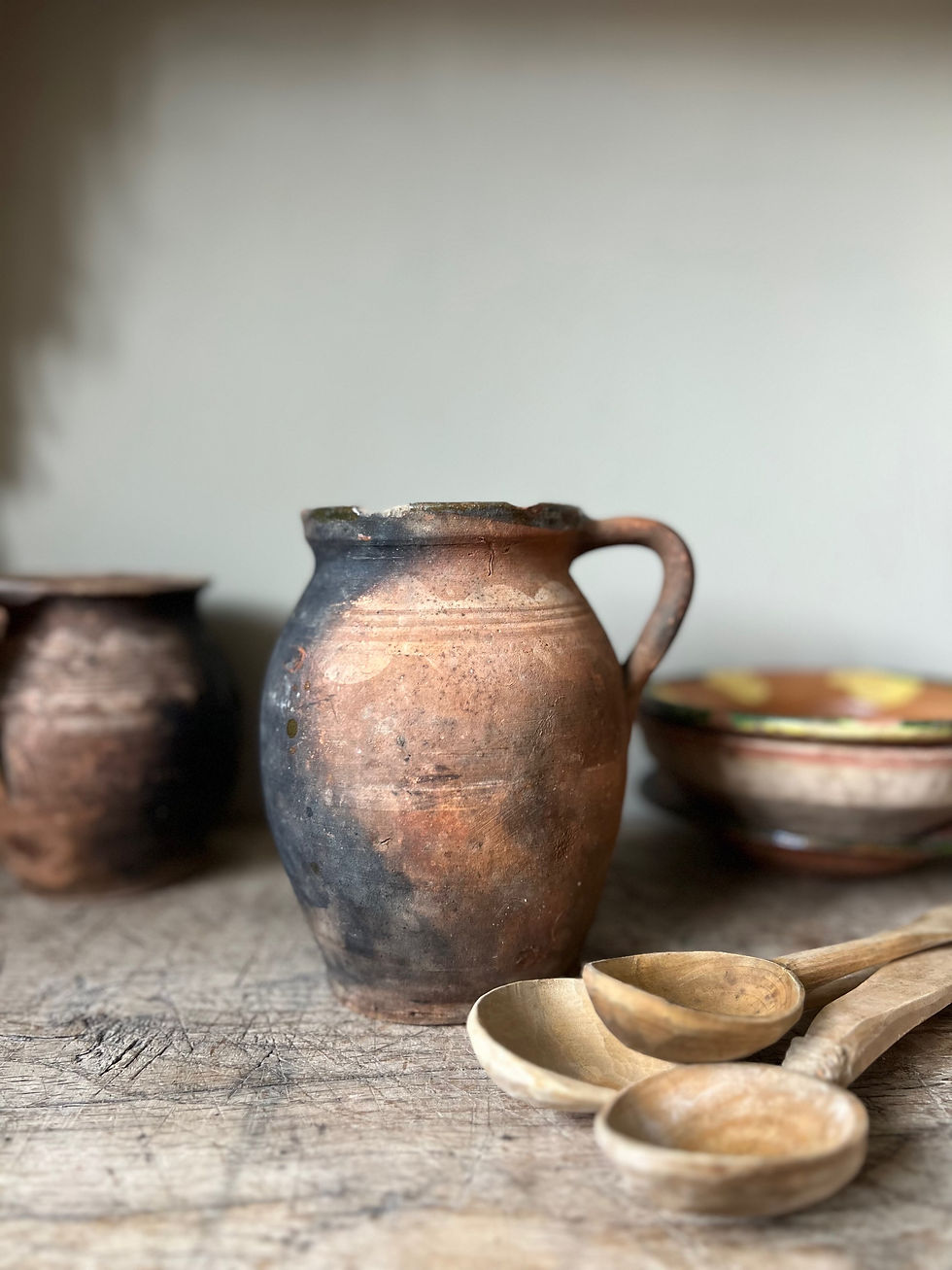 Thumbnail: Antique Terracotta Jug