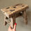 Thumbnail: Small Rustic Elm Stool