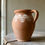 Thumbnail: Antique Sqiggly Terracotta Jug