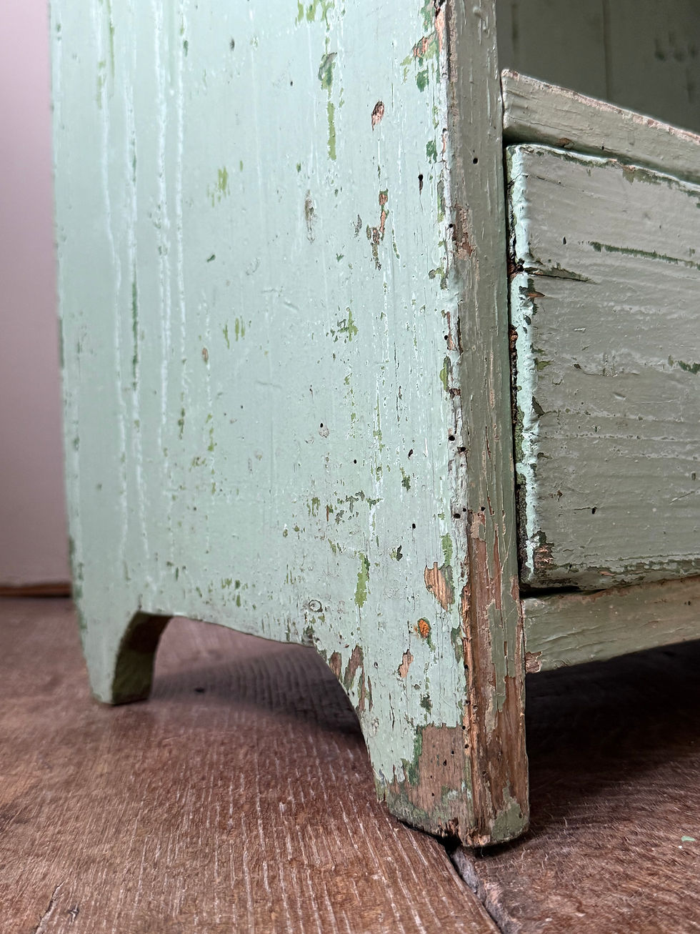 Thumbnail: Vintage Painted Pine Shelf Unit