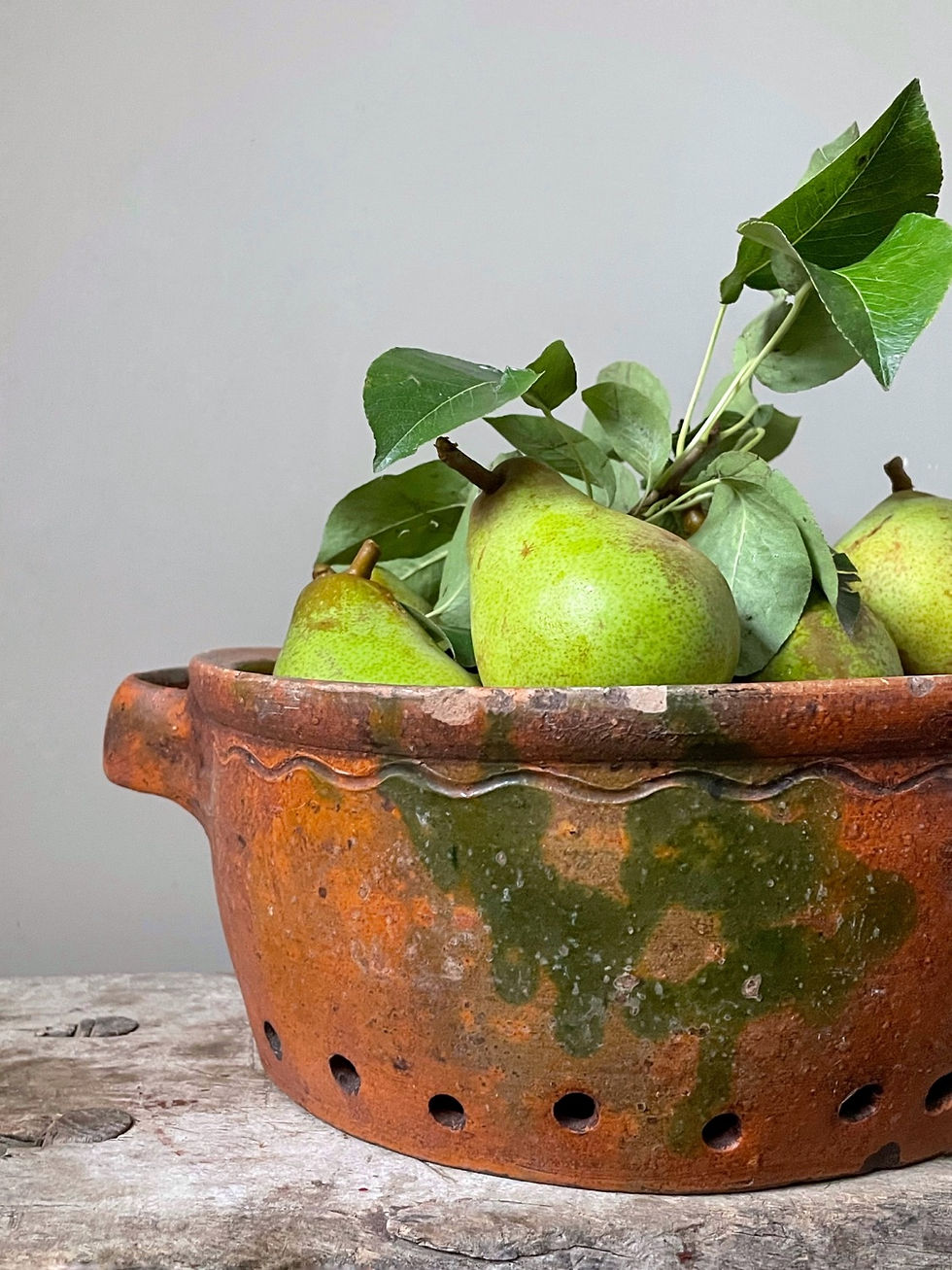 Thumbnail:  Vintage  Clay Colander