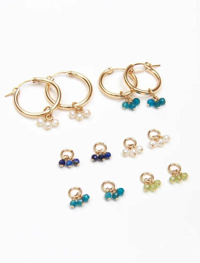 Rondelle Bonbon Pairs (Hoop not included)