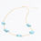 Thumbnail: Ocean Blue Quartz Chiclet Necklace