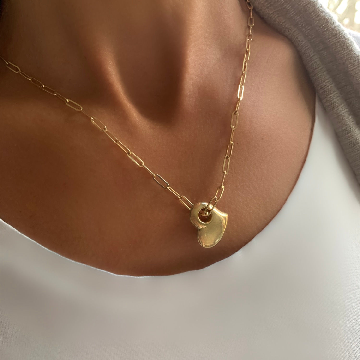 Heart on Maddie Chain