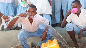 A solar-powered system can turn salt water into fresh drinking water for 25,000 people per day. 