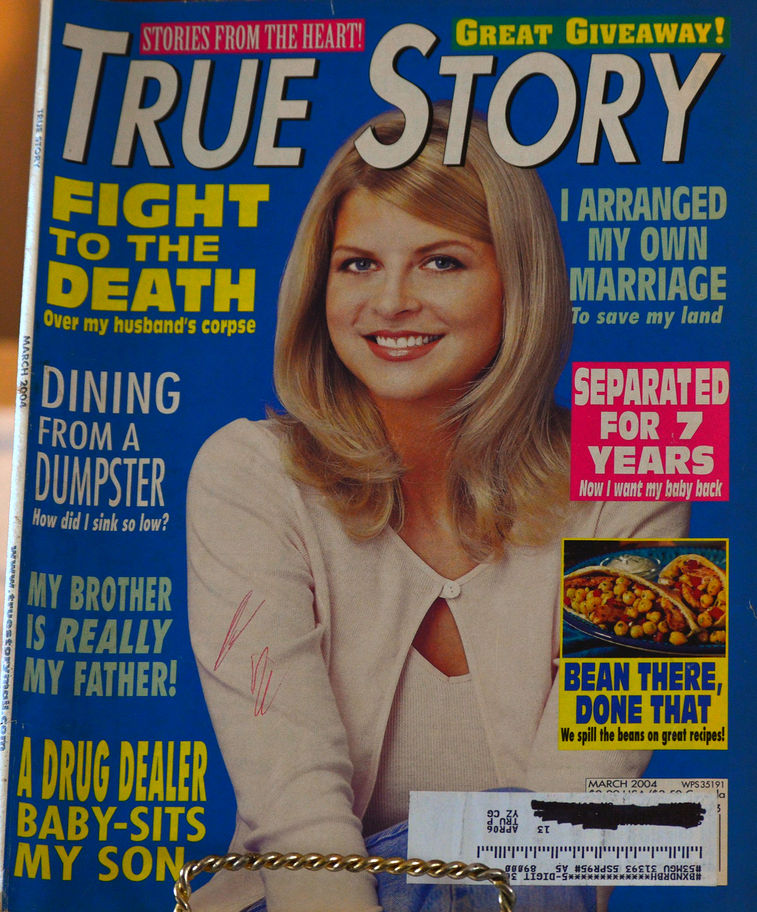 True Story Magazine March 2004-Front