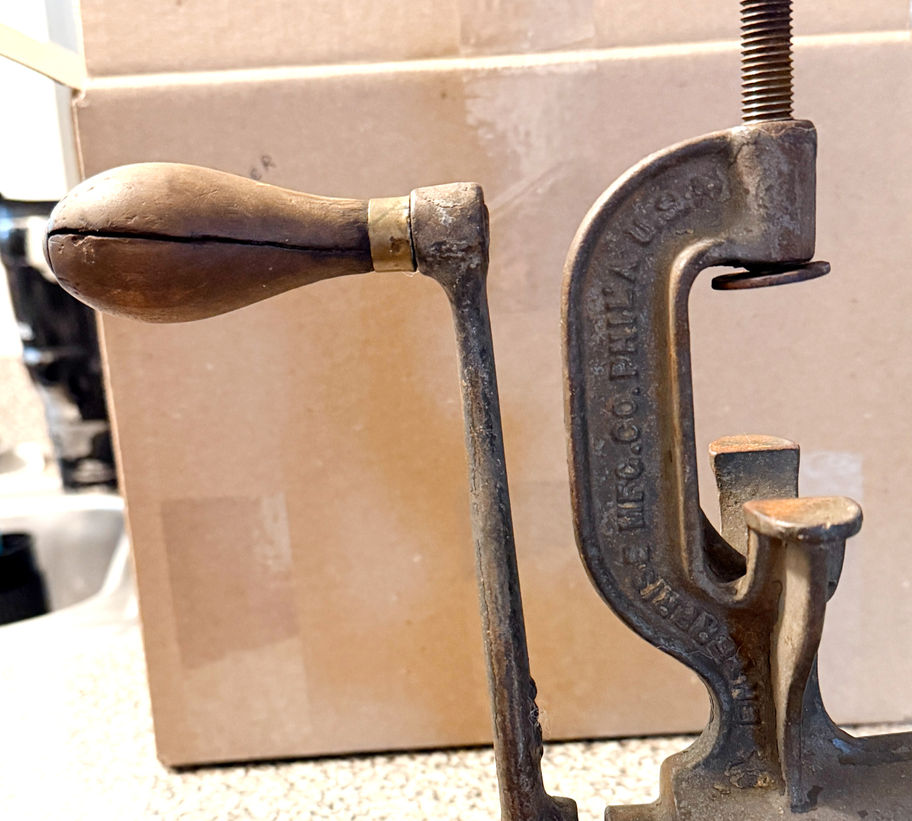 Antique Meat Grinder-Handle Knob