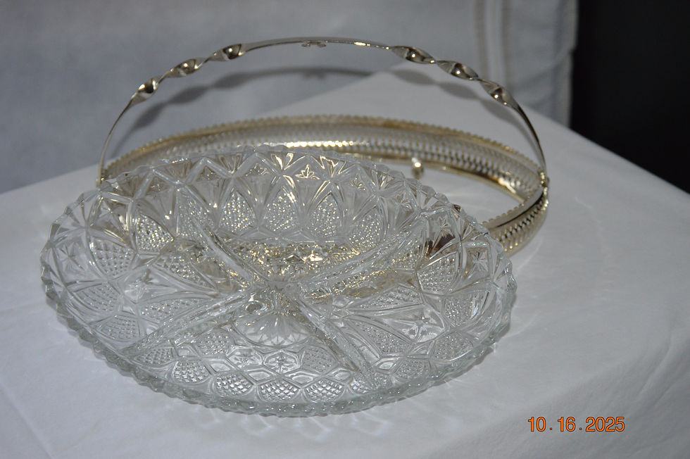 Vintage Oval Dish