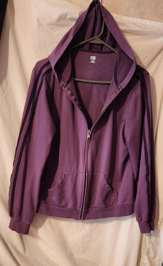 Purple Jacket w/Hoodie