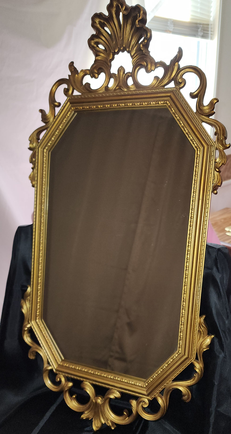 Syroco Gold Tone Mirror