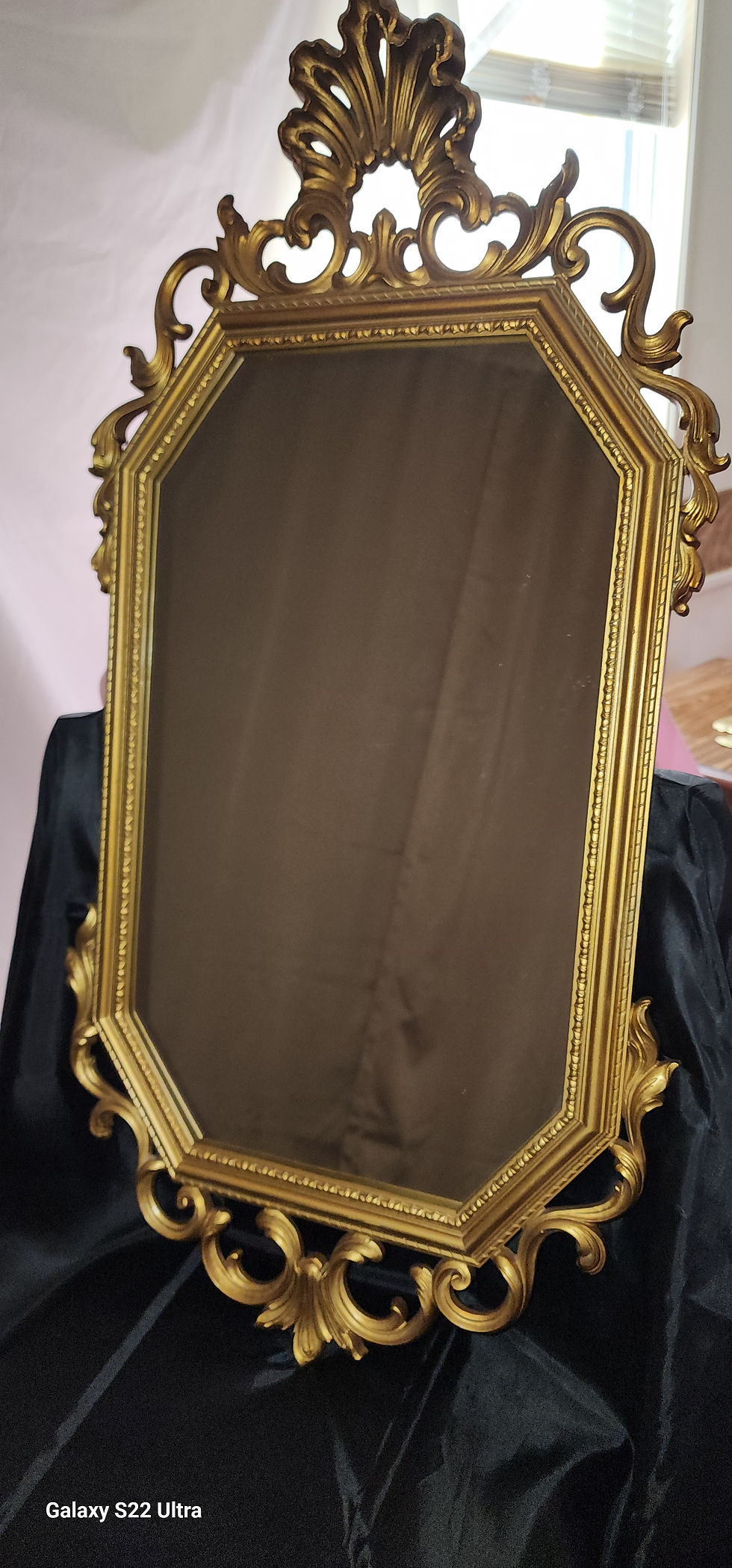Vintage Syroco Gold tone Mirror