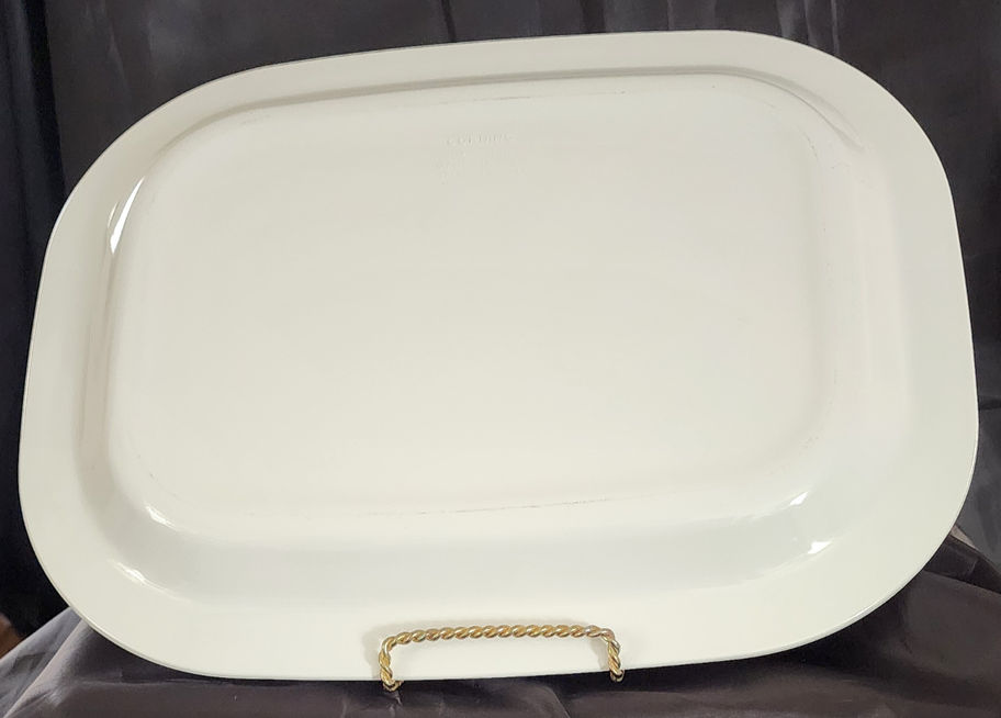White Vinyard by Corning Platter-Rear