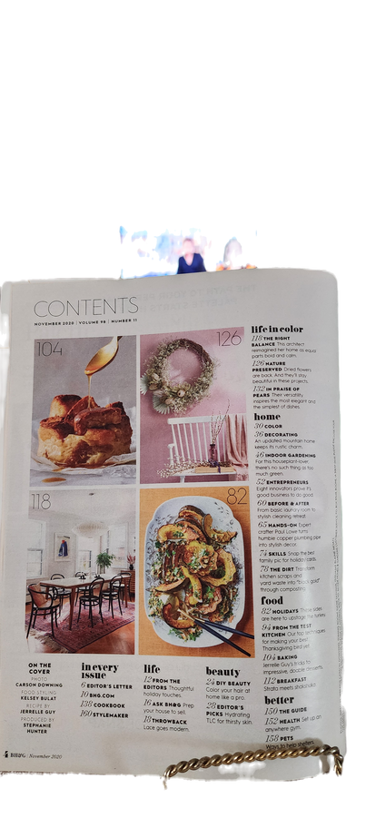 BHG Magazine 11/20-Index
