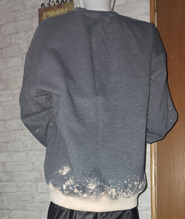 Custom Designed Sweatshirt-Rear View