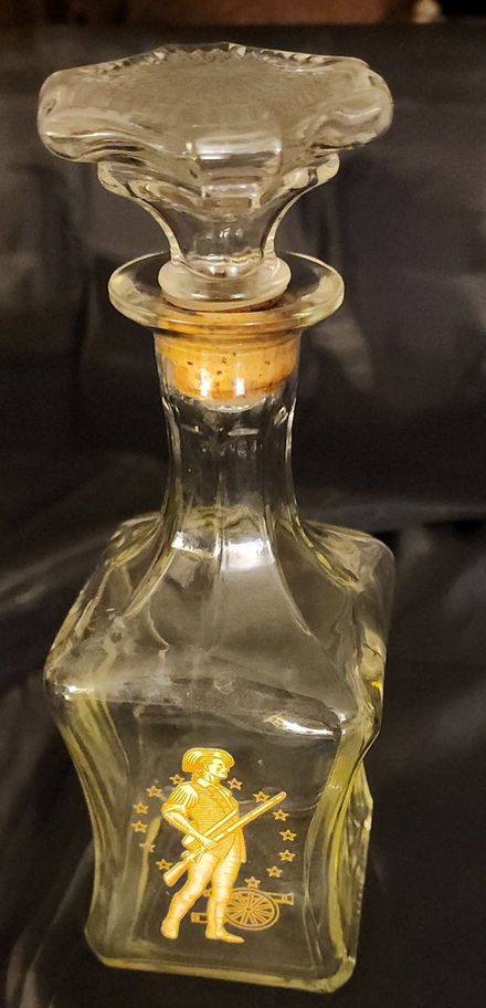 Vintage Old Fitzgerald Whiskey Decanter