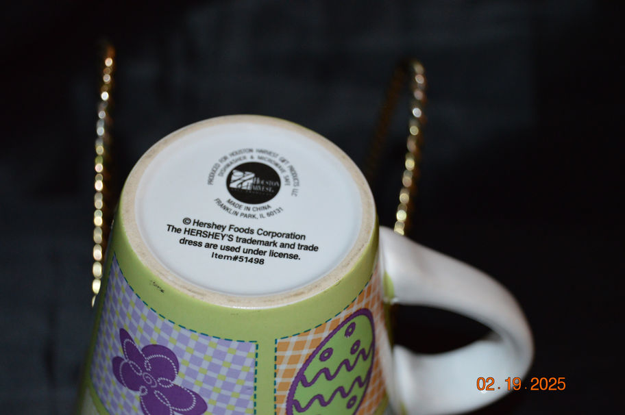 Easter Bunny Mug Bottom