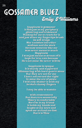 gossamer bluez - poem featured in Brain Dump Zine Issue 2 - neurodiversity