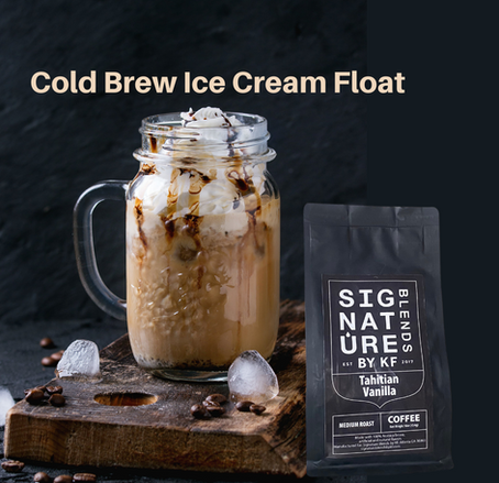 TAHITIAN VANILLA COLD BREW ICE CREAM RECIPE