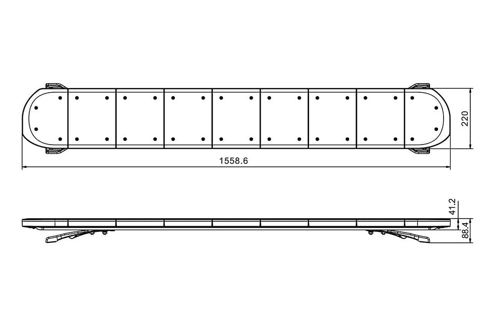 Thumbnail: LED dakset Omnino - Amber - 12-24V