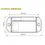 Thumbnail: LED contour voorkant - 12/24V - Wit 