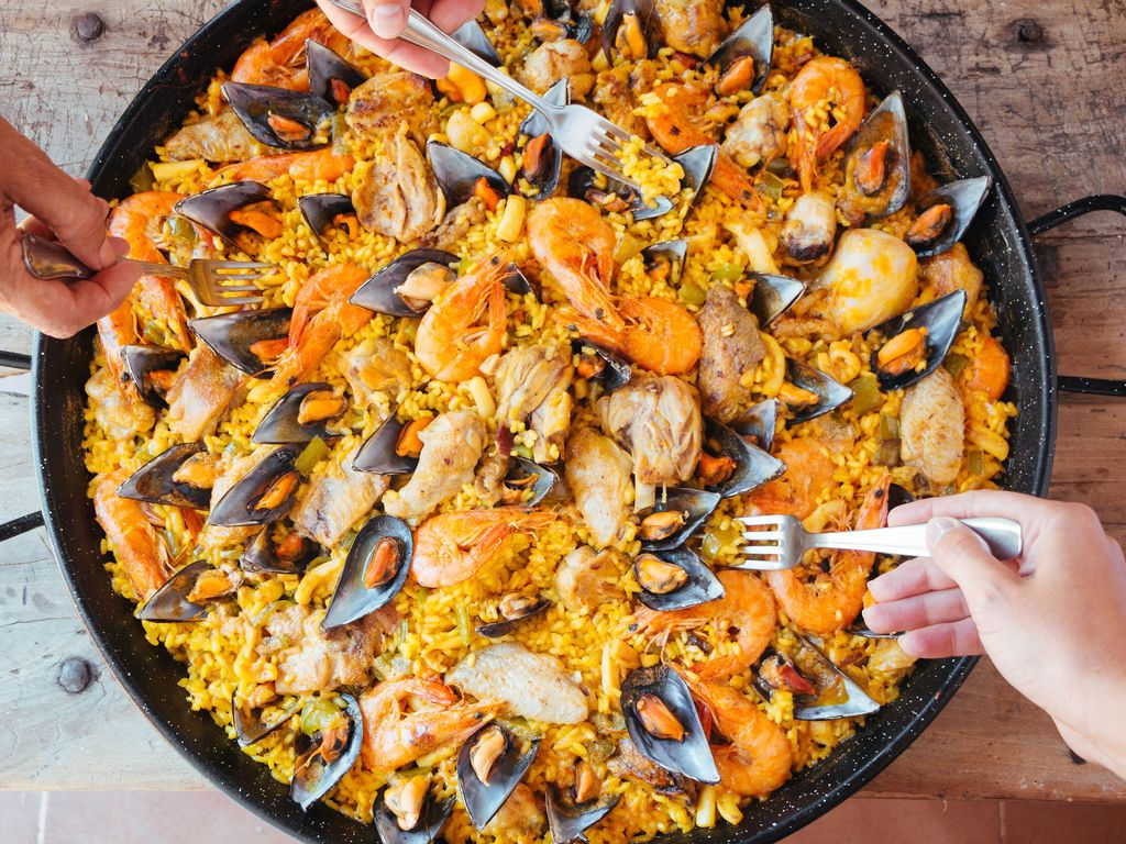 Menu Paella classique enfant