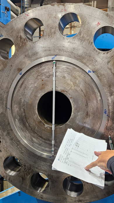 Generator Shaft Dimensional Control