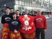 Shaoli Lion Dance performers