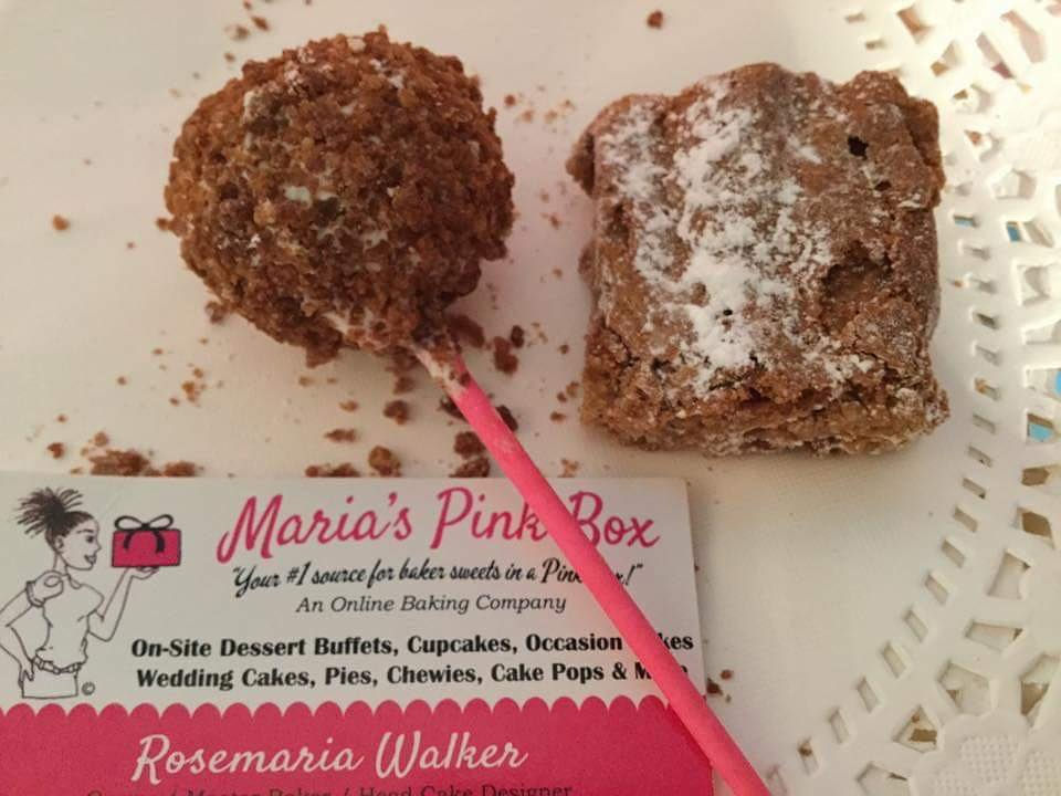 Gourmet- Maria's Signature Cake Pop - Carolina Chewie-Pick up or Shipping Fee
