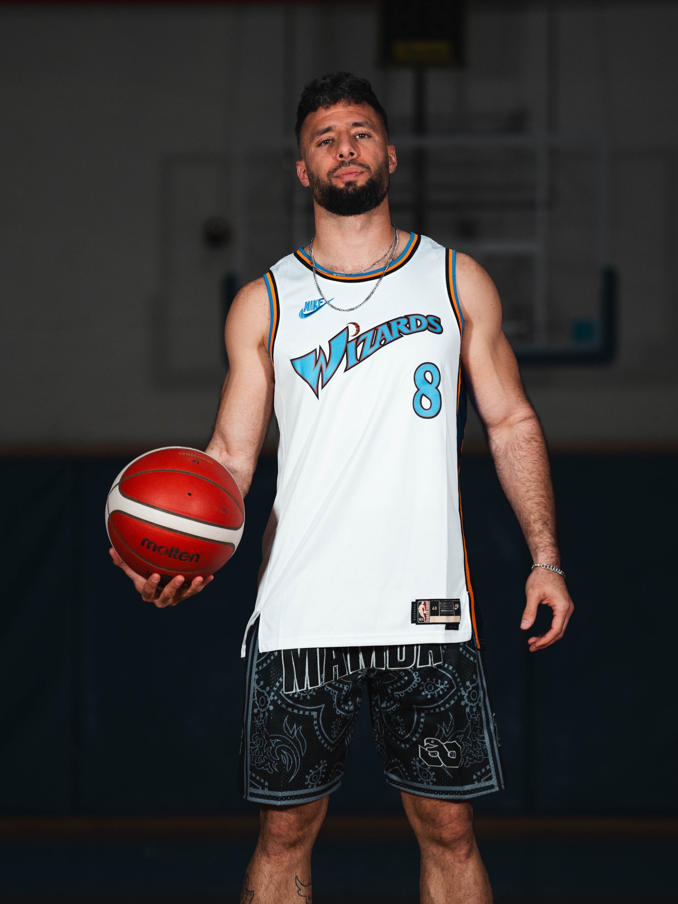 גופיית NBA וושינגטון וויזארדס – דני אבדיה (לבנה)