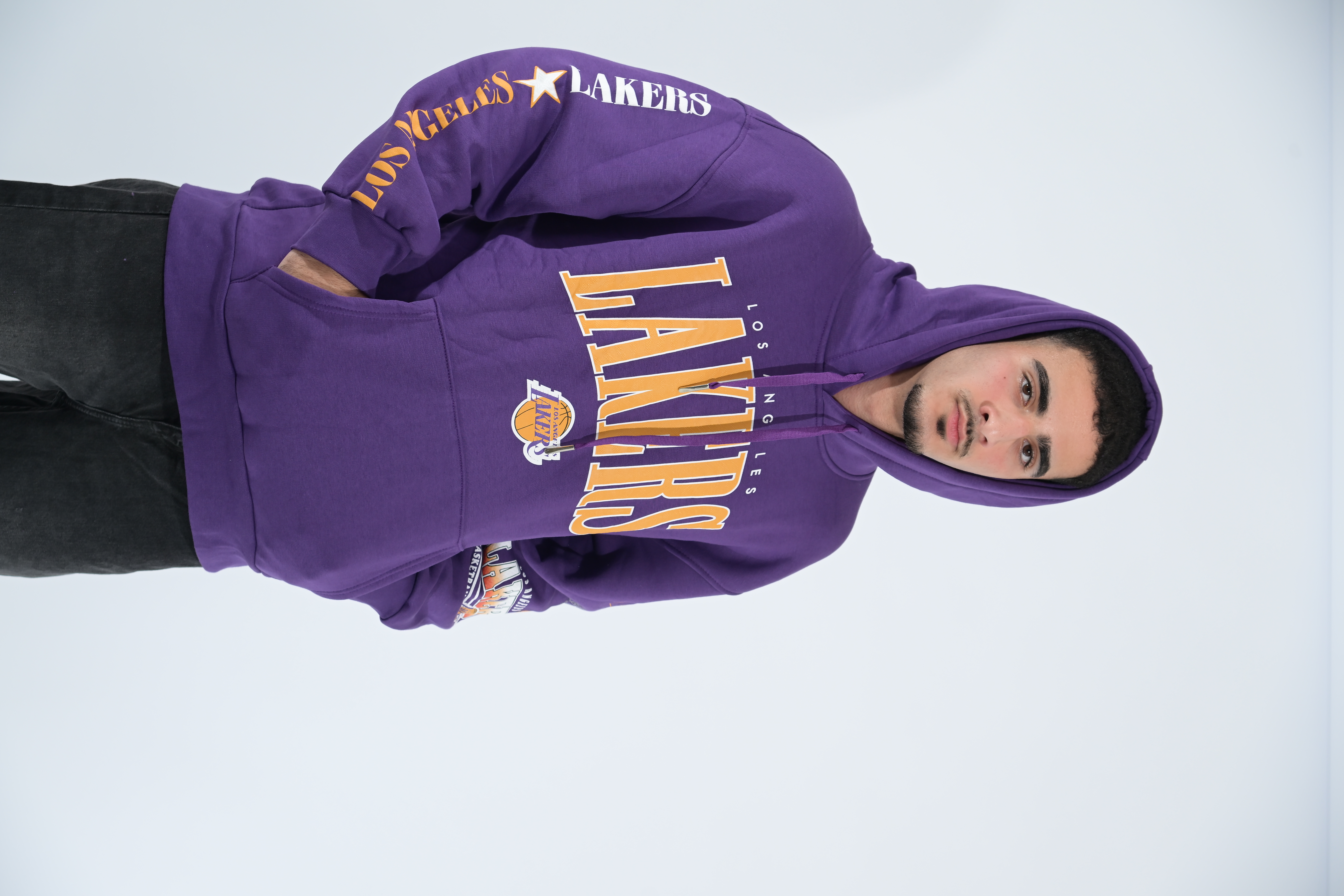 Purple Lakers Hoodie