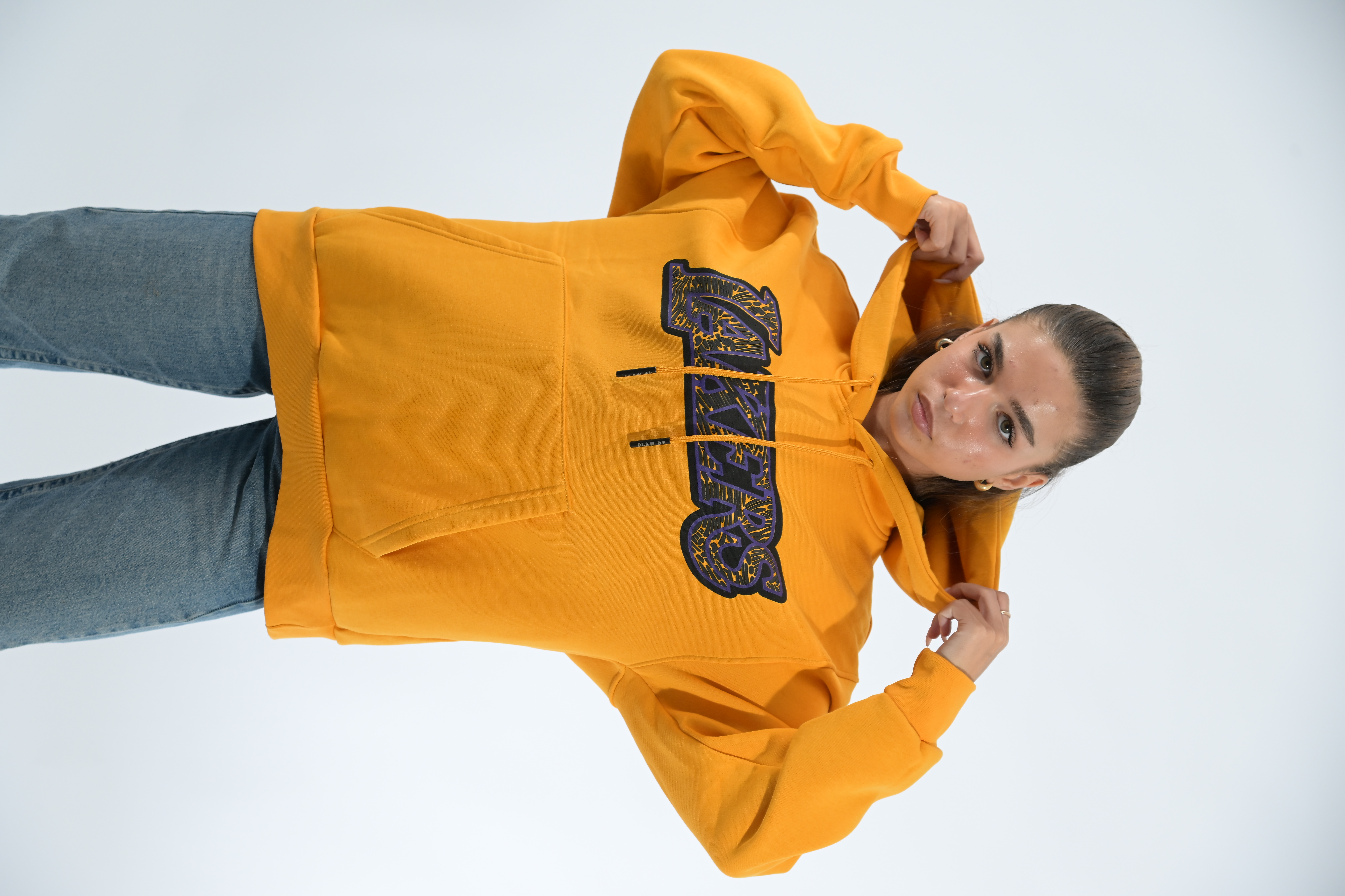Yellow Lakers hoodie
