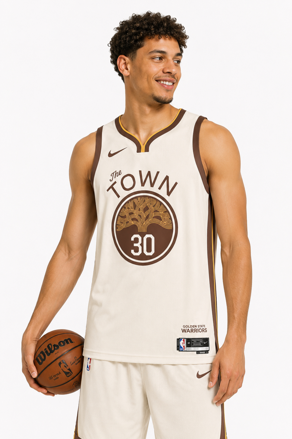 גופיית NBA גולדן סטייט ווריורס City Edition – סטף קרי
