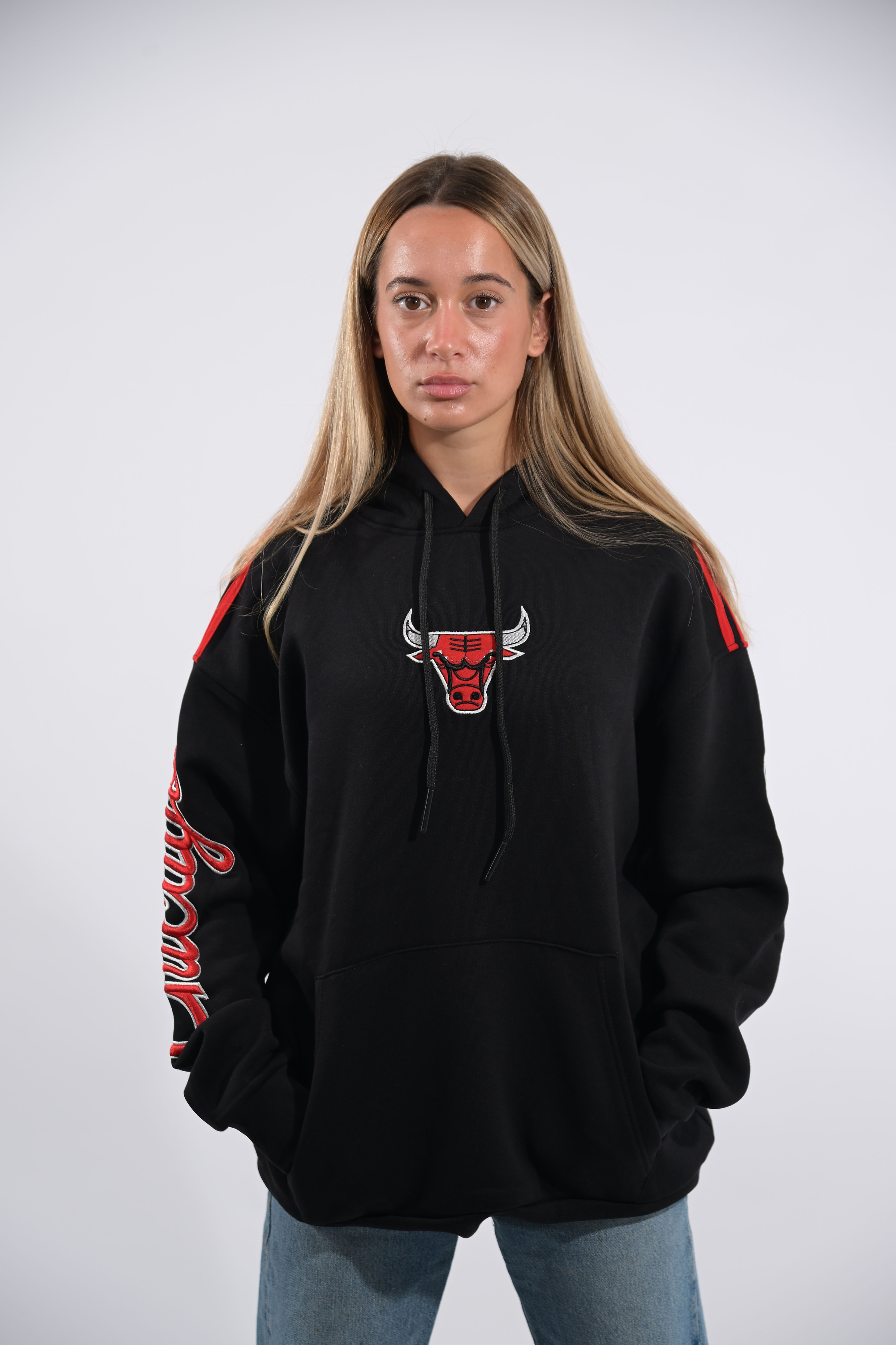 Black Chicago hoodie