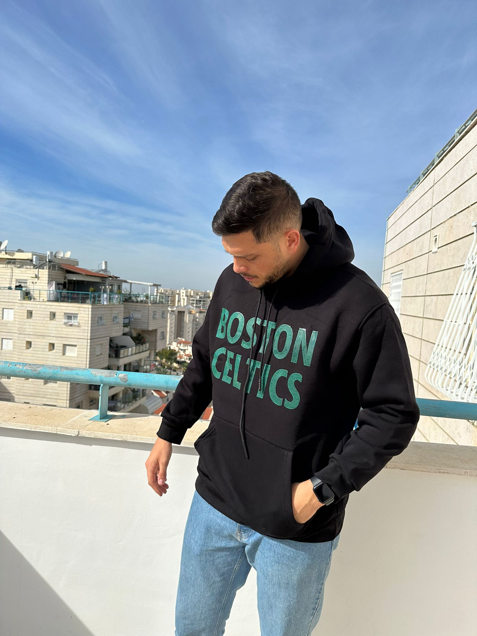 Boston Celtics Hoodie (Black)