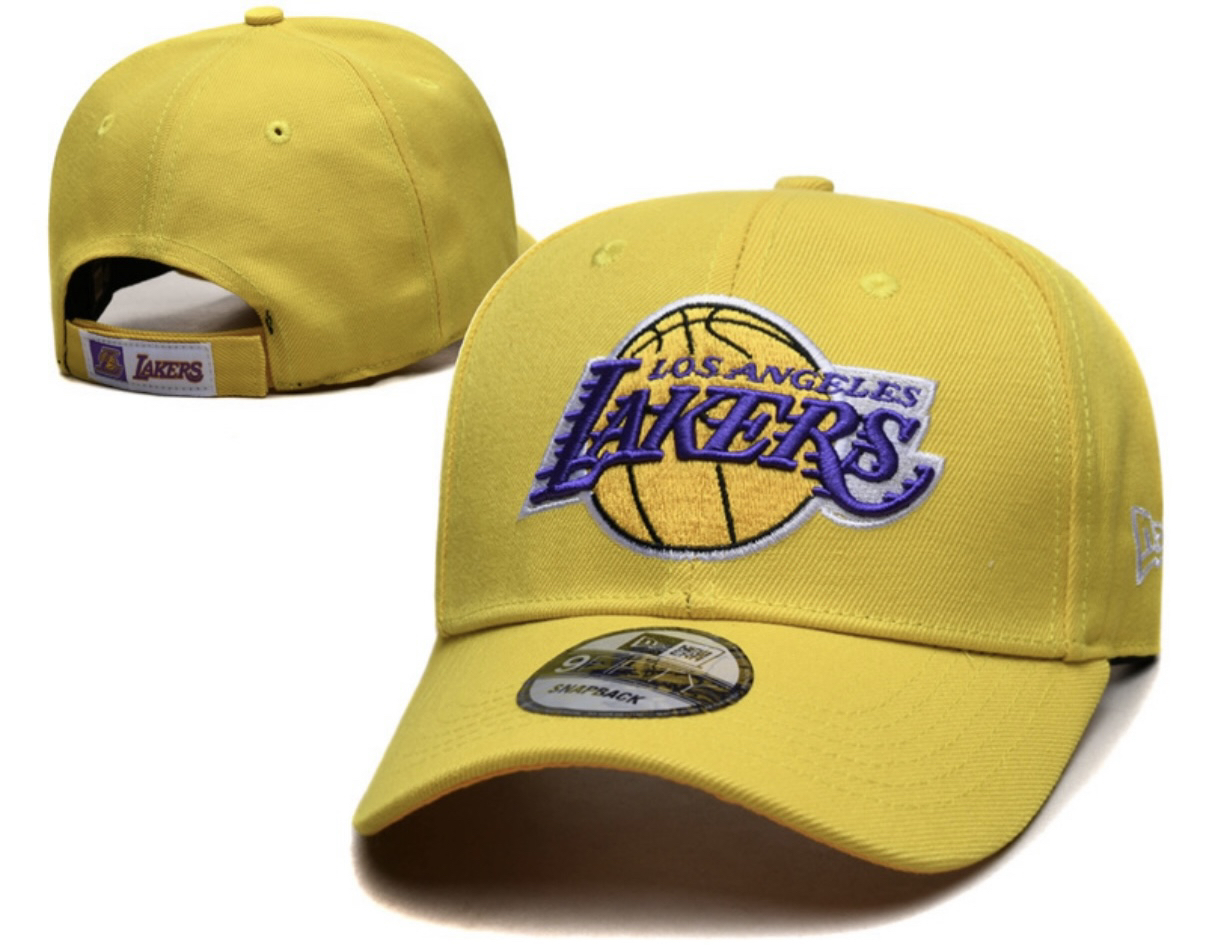 כובע Lakers צהוב
